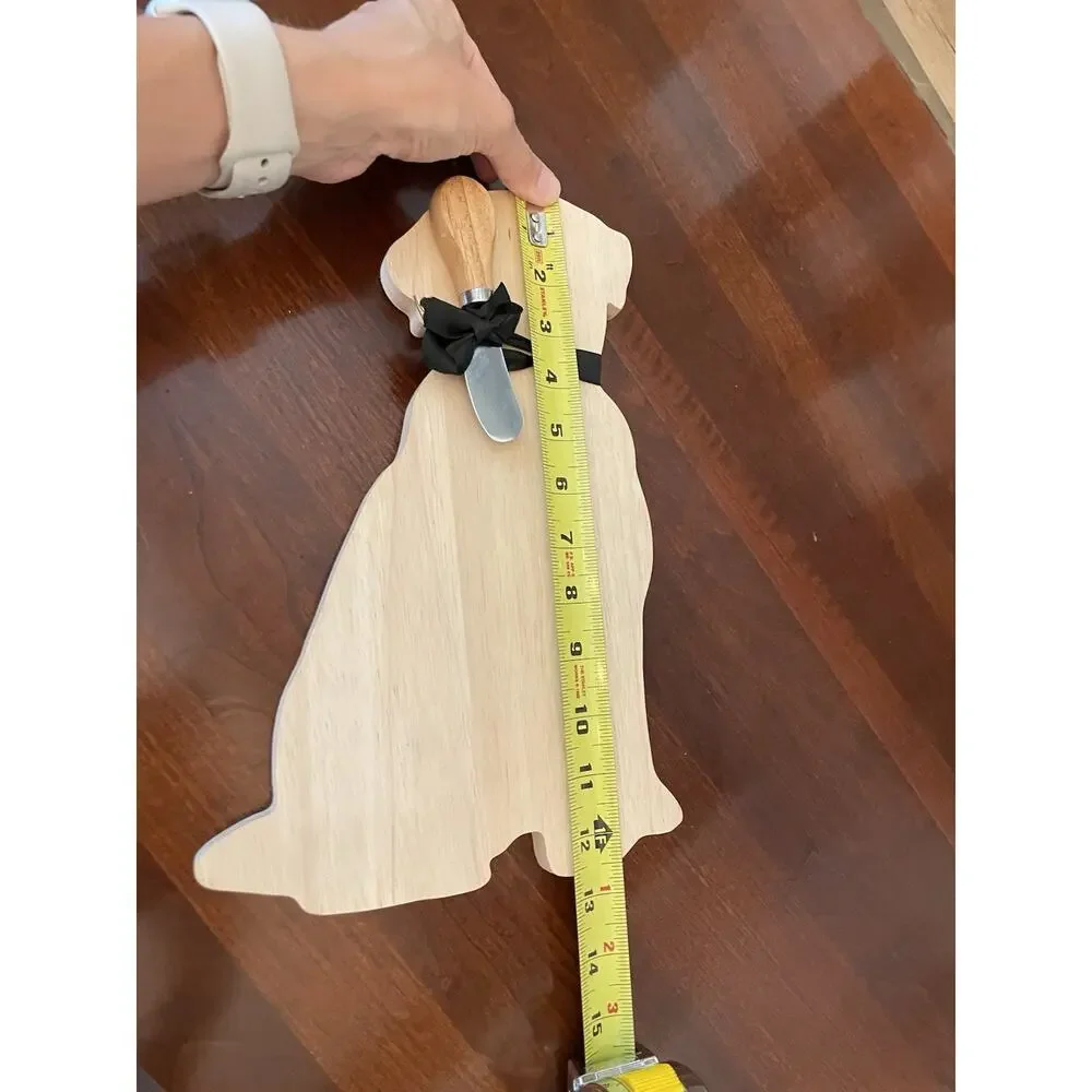 Cutting or Cheese Board Labrador Retriever 13 Inch With Spreading Knife New
